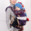 Эрго-рюкзак My Baby Stile, фиолетовый, птицы - Эрго-рюкзак My Baby Stile, фиолетовый, птицы